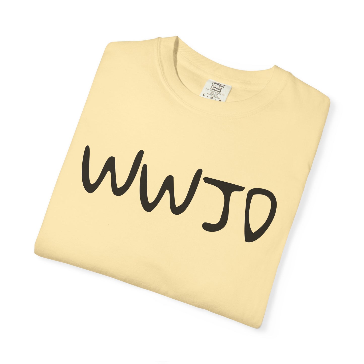 Faith-Inspired Unisex T-Shirt, WWJD Graphic Tee, Christian Apparel, Inspirational Gift, Casual Wear, Religious Clothing