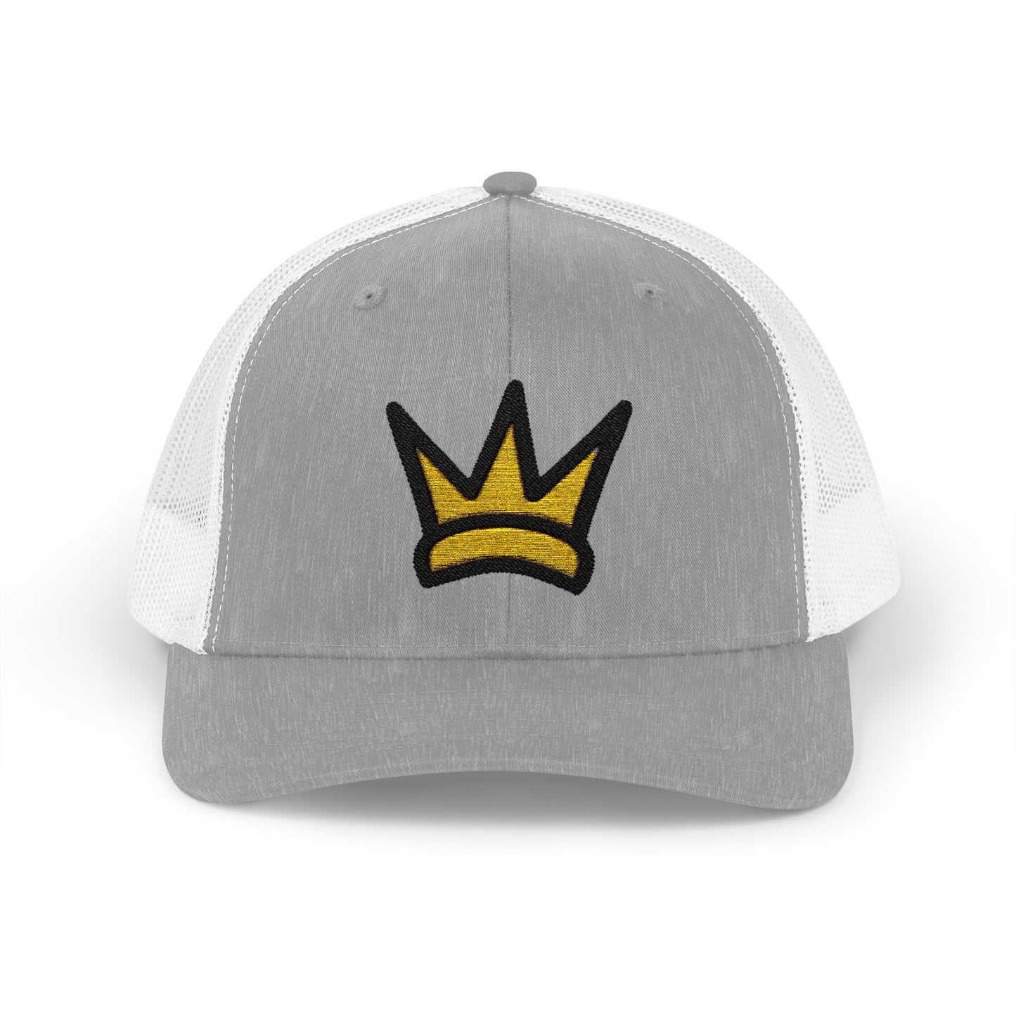 Snapback Trucker Cap with Crown Design, Adjustable Hat for Sports, Casual Wear, Gifts, Men and Women