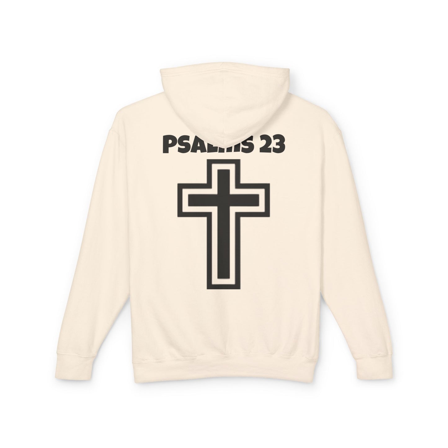 Faith-Inspired Unisex Sweatshirt, Christian Hoodie, Child of God Apparel, Psalms 23 Gift, Spiritual Fashion