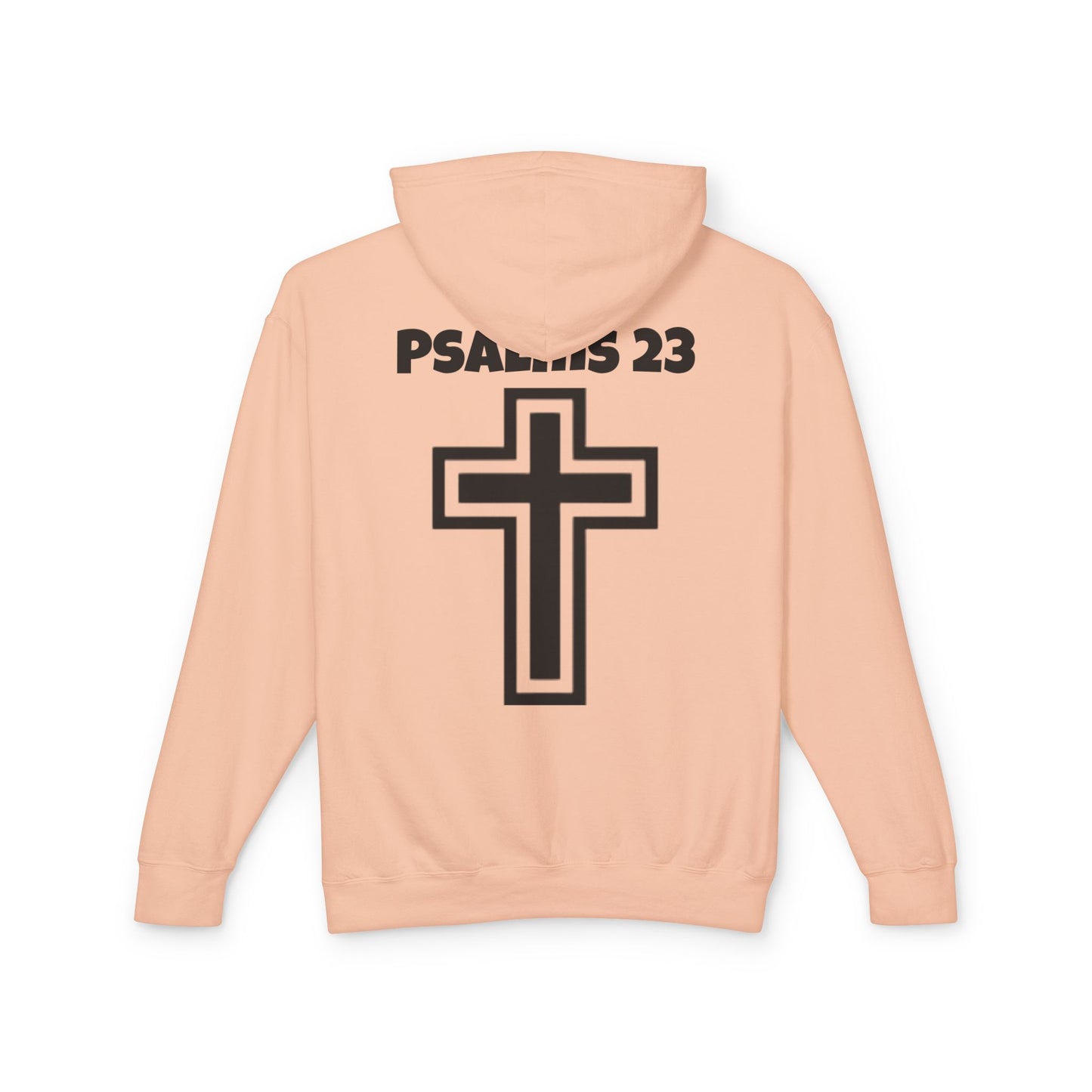 Faith-Inspired Unisex Sweatshirt, Christian Hoodie, Child of God Apparel, Psalms 23 Gift, Spiritual Fashion