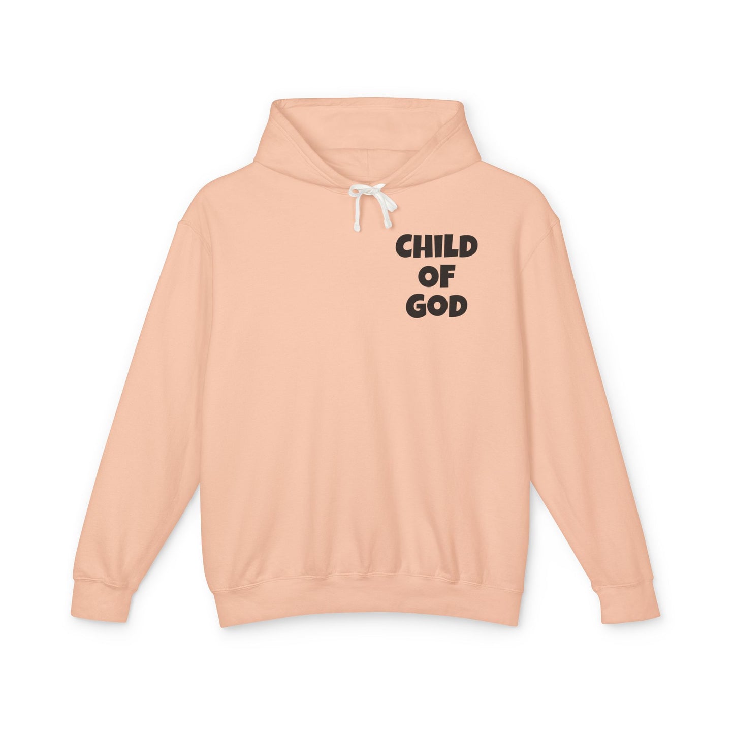 Faith-Inspired Unisex Sweatshirt, Christian Hoodie, Child of God Apparel, Psalms 23 Gift, Spiritual Fashion