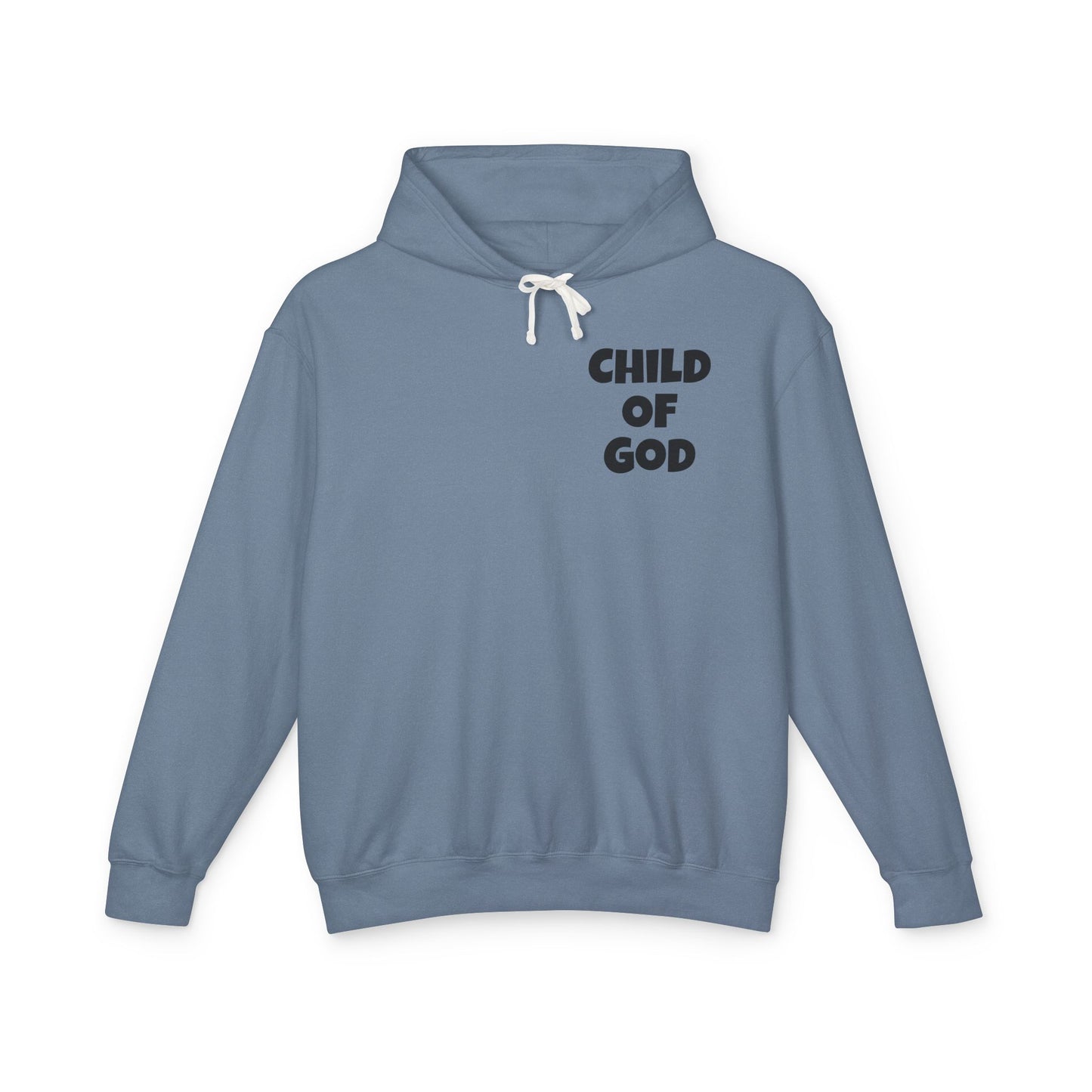 Faith-Inspired Unisex Sweatshirt, Christian Hoodie, Child of God Apparel, Psalms 23 Gift, Spiritual Fashion