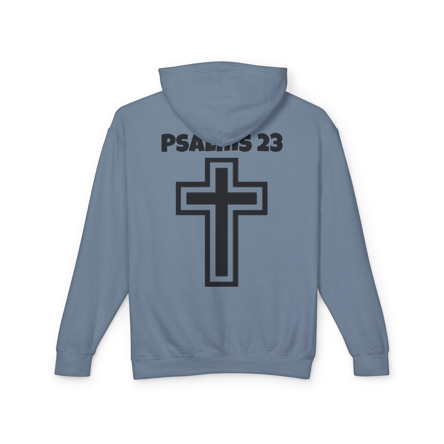 Faith-Inspired Unisex Sweatshirt, Christian Hoodie, Child of God Apparel, Psalms 23 Gift, Spiritual Fashion